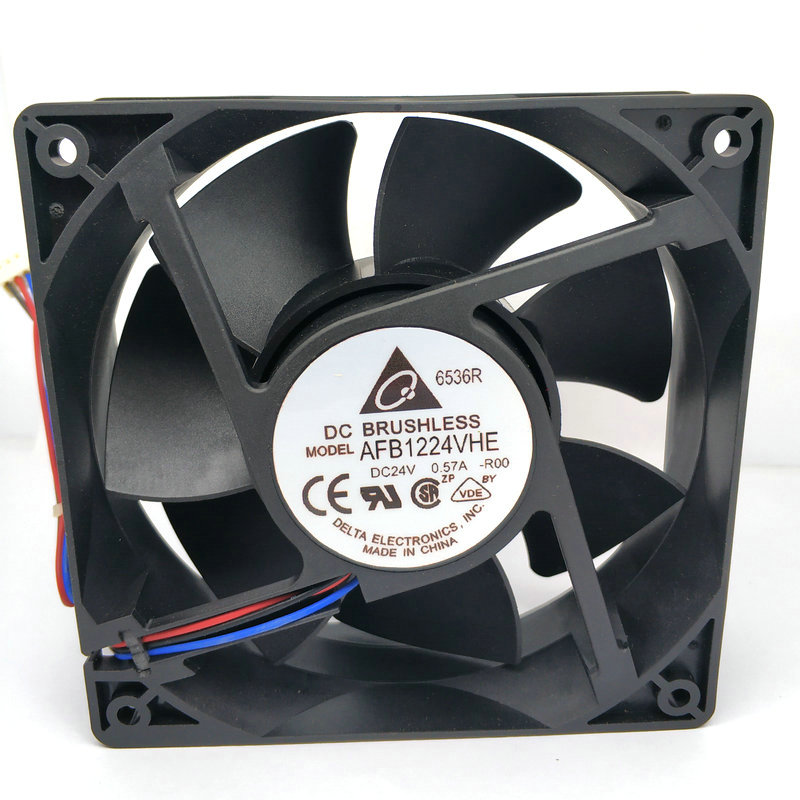 Original DELTA AFB1224VH Cooling Fan 24V 0.35A 5.52W 2wires AFB1224VH Fans